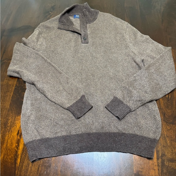 Polo by Ralph Lauren Brown Men's Sweater - Picture 1 of 4